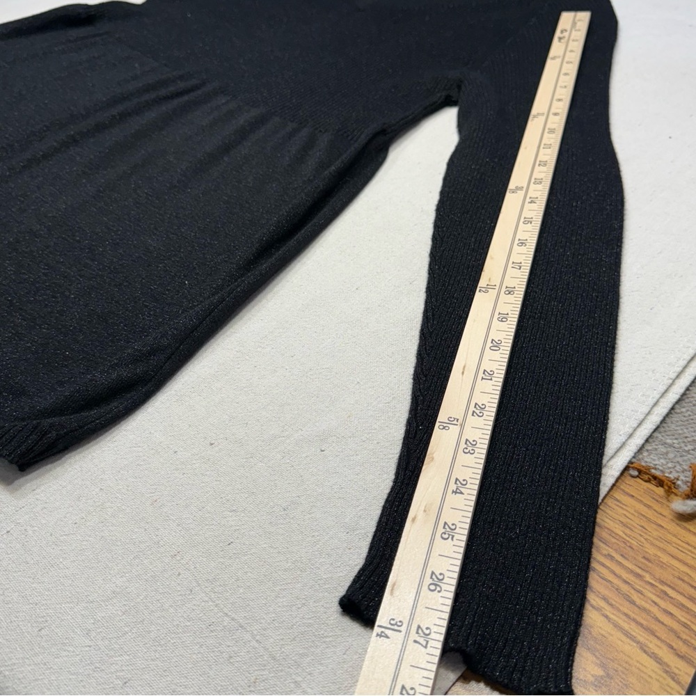 Cato Woman Black Ribbed Sweater - Size 22/24W - Picture 12 of 16